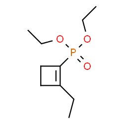 Phosphonic acid, (2-ethyl-1-cyclobuten-1-yl)-, diethyl ester (9CI) picture