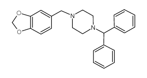 美地巴嗪结构式