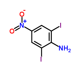 2,6-二碘-4-硝基苯胺结构式