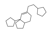 1,5-dicyclopentyl-3-(2-cyclopentylethyl)pent-2-ene structure