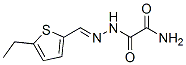 Acetic acid, aminooxo-, [(5-ethyl-2-thienyl)methylene]hydrazide (9CI) structure