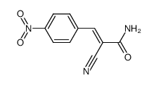 2-cyano-3-(4-nitrophenyl)acrylamide structure