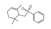 α-cyclogeranylphenylsulfone Structure