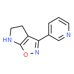 4H-Pyrrolo[3,2-d]isoxazole,5,6-dihydro-3-(3-pyridinyl)-(9CI) structure