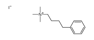 trimethyl(4-phenylbutyl)azanium,iodide结构式