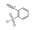 2-sulfo-benzenediazonium-betaine结构式