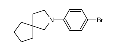 2-(4-bromophenyl)-2-azaspiro[4.4]nonane Structure