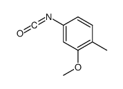 4-异氰酸-2-甲氧基-1-甲苯结构式