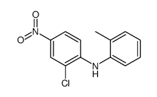 2-chloro-N-(2-methylphenyl)-4-nitroaniline Structure