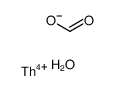 formic acid , thorium formate Structure