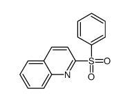 2-(benzenesulfonyl)quinoline结构式