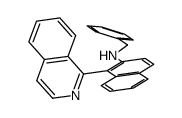 N-benzyl-1-(isoquinolin-1-yl)naphthalen-2-amine Structure