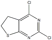 2,4-Dichloro-5,6-dihydro-thieno[2,3-d]pyriMidine结构式