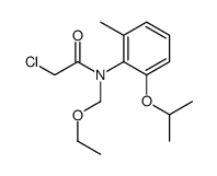 2-chloro-N-(ethoxymethyl)-N-(2-methyl-6-propan-2-yloxyphenyl)acetamide Structure