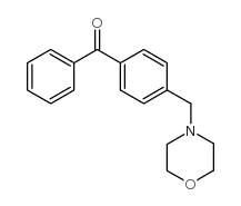 4-(MORPHOLINOMETHYL)BENZOPHENONE structure