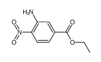 Ethyl 3-amino-4-nitrobenzoate Structure