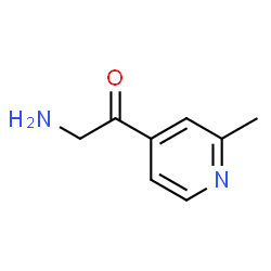 Ethanone,2-amino-1-(2-methyl-4-pyridinyl)-结构式