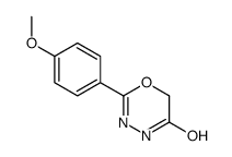 2-(4-methoxyphenyl)-4H-1,3,4-oxadiazin-5-one Structure