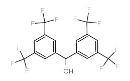 3,3',5,5'-tetrakis(trifluoromethyl)benzhydrol Structure