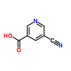 5-Cyanonicotinic acid Structure