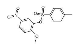 2-tosyloxy-4-nitroanisole Structure