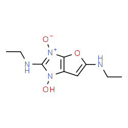 1H-Furo[2,3-d]imidazole-2,5-diamine,N,N-diethyl-1-hydroxy-,3-oxide (9CI)结构式