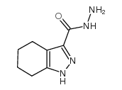 4,5,6,7-四氢-1H-吲唑-3-羧肼结构式