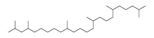 2,4,10,15,19,23-hexamethyltetracosane Structure