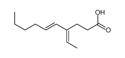 4-ethylidenedec-5-enoic acid结构式