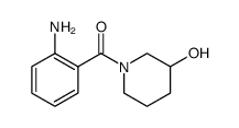 Methanone, (2-aminophenyl)(3-hydroxy-1-piperidinyl) Structure