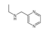 N-(pyrazin-2-ylmethyl)ethanamine Structure