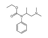 ethyl N-[1-(dimethylamino)propan-2-yl]-N-phenylcarbamate Structure