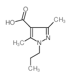 3,5-Dimethyl-1-propyl-1H-pyrazole-4-carboxylic acid图片