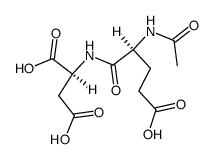 Ac-Glu-Asp-OH结构式