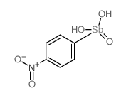 (4-nitrophenyl)stibonic acid结构式