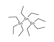 Octaaethyl-tristannan结构式