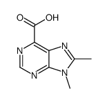 8,9-dimethylpurine-6-carboxylic acid Structure