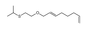 8-(2-propan-2-ylsulfanylethoxy)octa-1,6-diene Structure