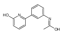 N-[3-(6-oxo-1H-pyridin-2-yl)phenyl]acetamide结构式