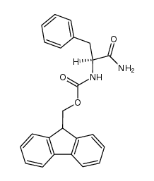 Fmoc-L-Phe-NH2结构式