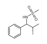 N-(2-methyl-1-phenylpropyl)methanesulfonamide结构式