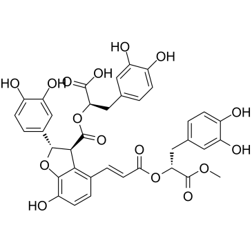 9'''-丹酚酸 B 甲基酯结构式