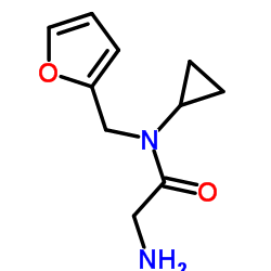 N-Cyclopropyl-N-(2-furylmethyl)glycinamide picture