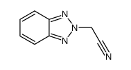 2-(2H-benzo[d][1,2,3]triazol-2-yl)acetonitrile structure