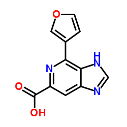 4-(3-Furyl)-1H-imidazo[4,5-c]pyridine-6-carboxylic acid结构式