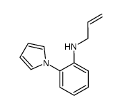 N-[2-(allylamino)phenyl]pyrrole结构式