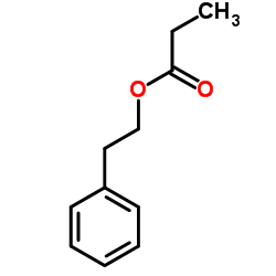 2-phenylethyl propanoate Structure