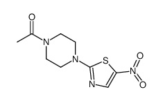 1-[4-(5-nitro-1,3-thiazol-2-yl)piperazin-1-yl]ethanone Structure