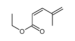 ethyl 4-methylpenta-2,4-dienoate结构式