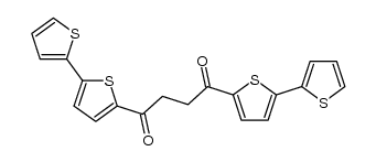 1,4-Bis[5-(2,2'-bithienyl)]-1,4-butanedione结构式